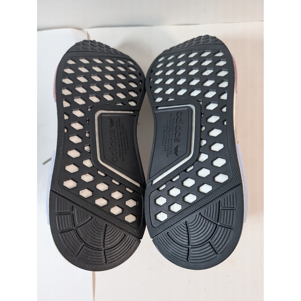 Adidas NMD R1 W GY8538 Light Gray Pink Womens Running Lifestyle Shoes 5.5 - Picture 7 of 10